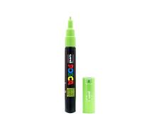 uni-ball 186770 Uni Posca - Rotulador con punta redonda extrafina, grosor de trazo de 0,7 mm, color verde manzana