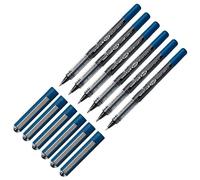 uni-ball 205095 - Rollerball uni-ball EYE Ocean Care, 6 unidades, 0,4 mm recambio, negro, indeleble