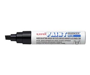 Uni-Ball 534285 Marcador de pintura | Punta en cuña de 4-8,5 mm para superficies amplias, resistente al agua y a la luz