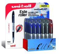 Uni-ball air 188 expositor de 36 rollerballs - punta de bola 0.7mm - e
