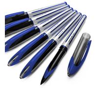 Uni-Ball AIR - Bol grafo roller mediano de 0,7 mm - Paquete de 6 - Azul - UBA-188-L