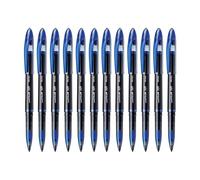Uni-Ball AIR Micro - 0.5mm Fine Rollerball - Box of 12- Blue - UBA-188