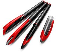 Uni-Ball Air Micro - Bolígrafo de punta fina redonda de 0,5 mm - Pack de 3 unidades - color negro - UBA-188-M.