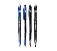 UNI-BALL Air UBA188M - Bolígrafo roller de 0.5 mm, tinta resistente al agua, resistente al agua y a la decoloración, tinta de larga duración sin manchas, papelería escolar y de oficina, tinta azul y