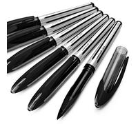 uni-ball Aire - 0.7mm Medio Punta Redonda - Pack de 6 - Negro - UBA-188-L