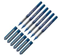 Uni-Ball - Bolígrafo de tinta EYE Ocean Care azul, paquete de 6