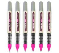 Uni-Ball EYE - UB-157 Rollerball Pens - 0.7mm Nib - Pink - Pack of 6