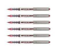 UNI-BALL EYE UB157 - Lote de 6 rollos de tinta líquida (punta media, 0,7 mm), color morado