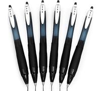 Uni-Ball Jetstream Deportiva Sxn-150s Retráctil Bolígrafo - 1.0mm - Negro - Paquete de 6