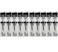 Uni-Ball Jetstream Fine Point Roller retráctil recambios para bolígrafo estándar tipo -0.5 mm-black ink-value Juego de 5