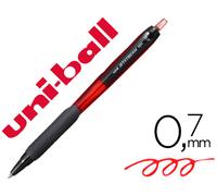 Uni-Ball Jetstream Retráctil Sxn-101 0.7 mm Rojo Bolígrafo