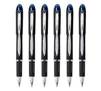 Uni-Ball Jetstream Rollerball Pen, , Bold Point, 6-Count (Blue, Bold)