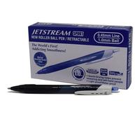 Uni-Ball Jetstream Sport Caja 12 Bolígrafos Retráctiles Tinta de Aceite Azul