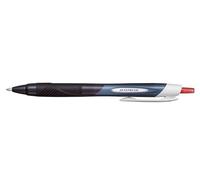 Uni-ball Jetstream Sport - Rollerball - Tinta híbrida retráctil - Deslizamiento perfecto - Secado instantáneo - Rojo