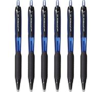 uni-ball Jetstream SXN-101-7N - Bolígrafo retráctil (punta de 0,7 mm, 6 unidades), color azul