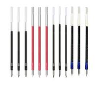 Uni-ball Jetstream SXR-80-05 - Recambios para bolígrafo multibolígrafo, punta extrafina de 0,5 mm, 4 recambios de colores (negro/azul/rojo/verde), juego de 12 valores totales