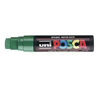 Uni-Ball - Lote de 5 rotuladores punta rectangular extra grande POSCA PC17K 15 mm verde