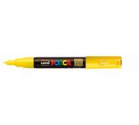 Uni-Ball Marcador POSCA, gouachf arben, temperafarben, PC - 1 MR), Ancho con adicional de etiquetado mitteln: 0,7 mm, impermeable, geruchloses paja amarillo