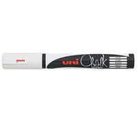Uni Mitsubishi Pencil Marcador de tiza líquida Unichalk 1,5-2,5 mm Blanco
