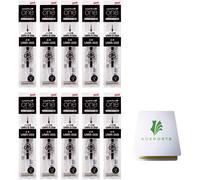 Uni-ball One (F) 0,5 mm Tinta negra 10 recargas (UMR05S.24) Se puede escribir con claridad Tinta de gel con notas adhesivas