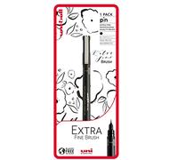 uni-ball Pin Fineliners, bolígrafo de punta fina negra, tinta resistente al agua y a la decoloración, ideal para arquitectos, bocetos, álbumes de recortes, contornos, arte, dibujo técnico, calidad de