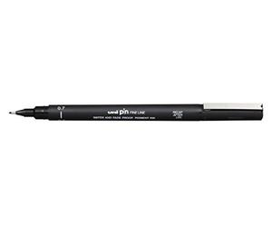 uni-Ball Pin200 - Fineliner técnico (0,7 mm), color negro