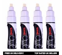 Uni-Ball PWE-8K Grande Tiza Rotulador Rotuladores - Pizarra Blanco - Set De 4