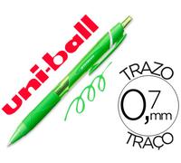 Uni-Ball Roller Jetstream Pen Sxn157C Retráctil 0.7mm Color Verde Claro
