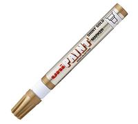 Uni-Ball - Rotulador de Pintura Uni Paint PX-20 con Punta Redonda, Dorado | Punta redonda de 2-3 mm, resistente al agua y a la luz, para numerosas superficies