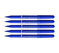 UNI-BALL - Rotuladores de escritura (5 unidades, punta media, 0,7 mm), color azul