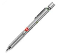 Uni-ball Shift Pipe Lock Drafting Pencil - 0.4 mm - Silver Body with Green Accent (japan import)