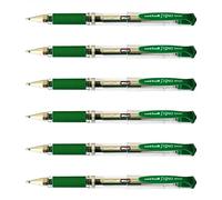 UNI-BALL Signo Broad UM153C - Lote de 3 rollos de tinta gel (punta ancha, 1 mm, color verde