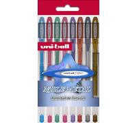 Uni Ball Signo Noble Metal Colors - Pack de 8 Rotuladores, Multicolor