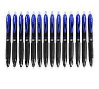 uni-ball Signo UMN-307 - Bolígrafo de punta redonda retráctil (14 unidades), color azul