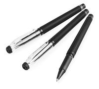 Uni-Ball TSI UF-222-07 - Bolígrafo de tinta de gel borrable, punta de 0,7 mm, color negro, 3 unidades