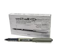 Uni Ball UB 157 Eye Fine Roller Ball Pen Negro Paquete de 12