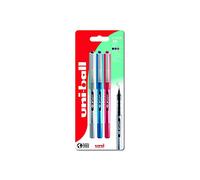 uni-ball UB-157D Eye Designer - Bolígrafos de punta redonda mediana de 0,7 mm para escritura a mano, arte y dibujo súper suave. Tinta líquida Uni Super Ink resistente a la decoloración y al agua.