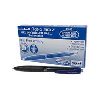 Uni-ball UMN-307 - Signo 307, 12 unidades, Azul