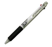 uni Bolígrafo Jetstream de 3 colores, color negro, color blanco