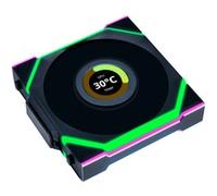 UNI FAN SL120 LCD Wireless, Ventilador negro