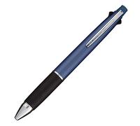uni Jetstream Multi Pen 4 y 1, bolígrafo de 0,38 mm (negro, rojo, azul, verde) y portaminas de 0,5 mm, cuerpo, azul marino (MSXE5100038.9)