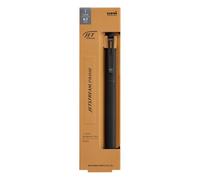 Uni Jetstream Prime Twist-Action - Bolígrafo individual, punta media de 0.7 mm, tinta negra a base de aceite, cuerpo de metal, negro (SXK350007.24)