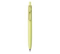 ???? Uni One F Gel Pen • 0,38 mm • Black Ink (Faded Yellow)