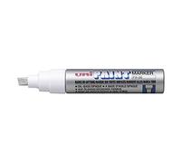 Uni Paint Marker PX30 Ar marcador pintura al óleo punta cuadrada 4,0/8,5 mm Plata - Juego de 6