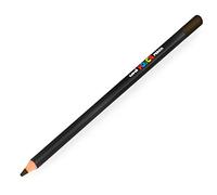 Uni POSCA KPE-200 - Lápiz de colores profesional para óleo y cera (22), color marrón oscuro