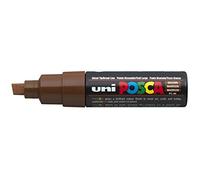 Uni-Ball Marcador permanente 735466 Punta cincel 8 mm Color marrón