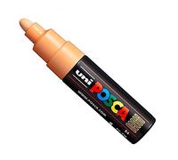 Uni Posca PC-7M - Rotuladores de pintura (tamaño grande, 4,5 a 5,5 mm, 15 colores) Light Orange