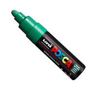 Uni Posca PC-7M - Rotuladores de pintura (tamaño grande, 4,5 a 5,5 mm, 15 colores) verde