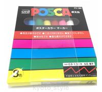 Uni posca Pintura Color Rotulador Punta Fina Juego 8 Color Set (PC-3M8C) Japón