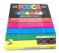 Uni posca Pintura Color Rotulador Punta Fina Juego 8 Color Set (PC-3M8C) Japón
